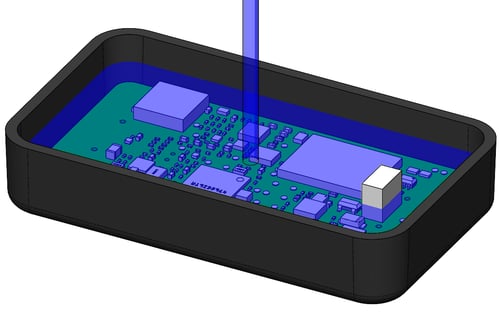 ingress potted enclosure