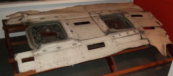 BESBlog_Fatigue_ DeHavilland DH-106 Wreckage Window