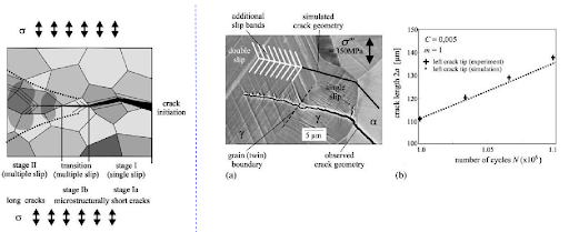 BES_Micro-to-macro crack growth process