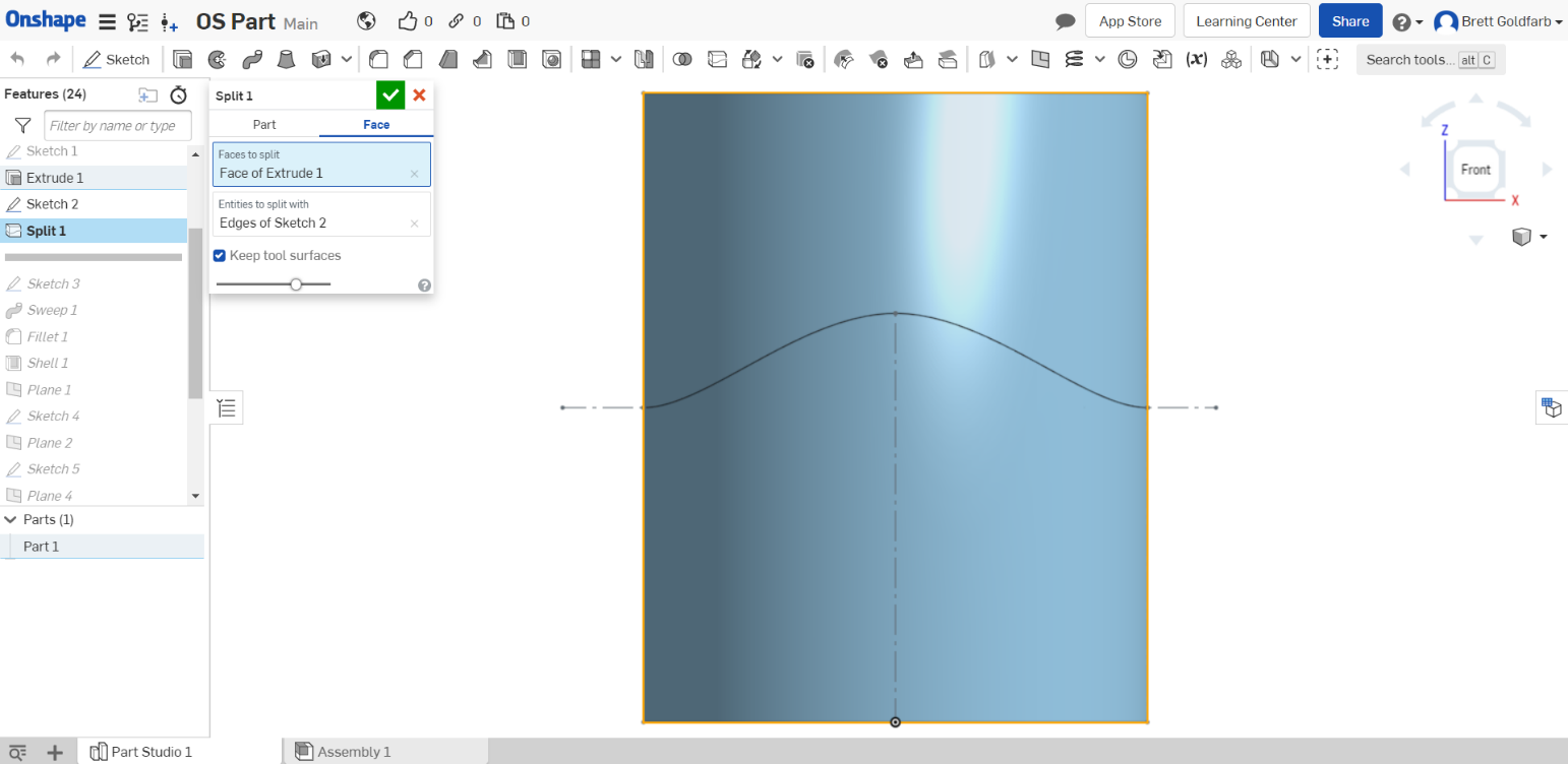 solidworks_vs_onshape-OnshapeSplitLine