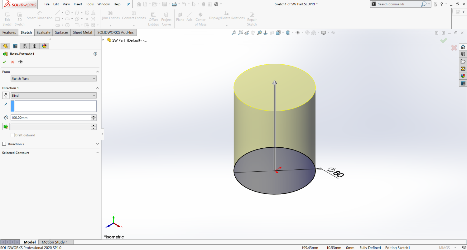 solidworks_vs_onshape-SolidworksExtrude