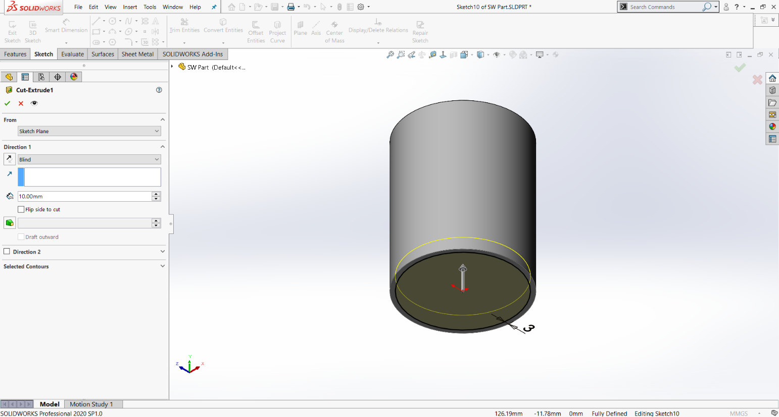 solidworks_vs_onshape-SolidworksExtrudeCut