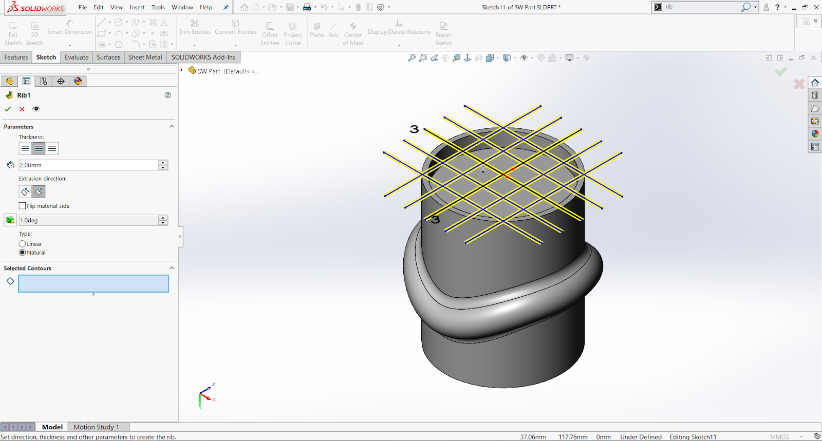 solidworks_vs_onshape-SolidworksRibDraft