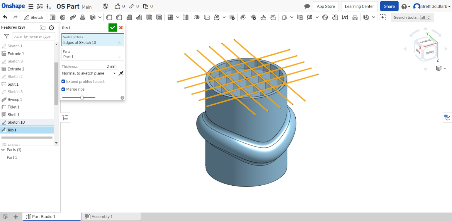 solidworks_vs_onshape-OnshapeRibTool