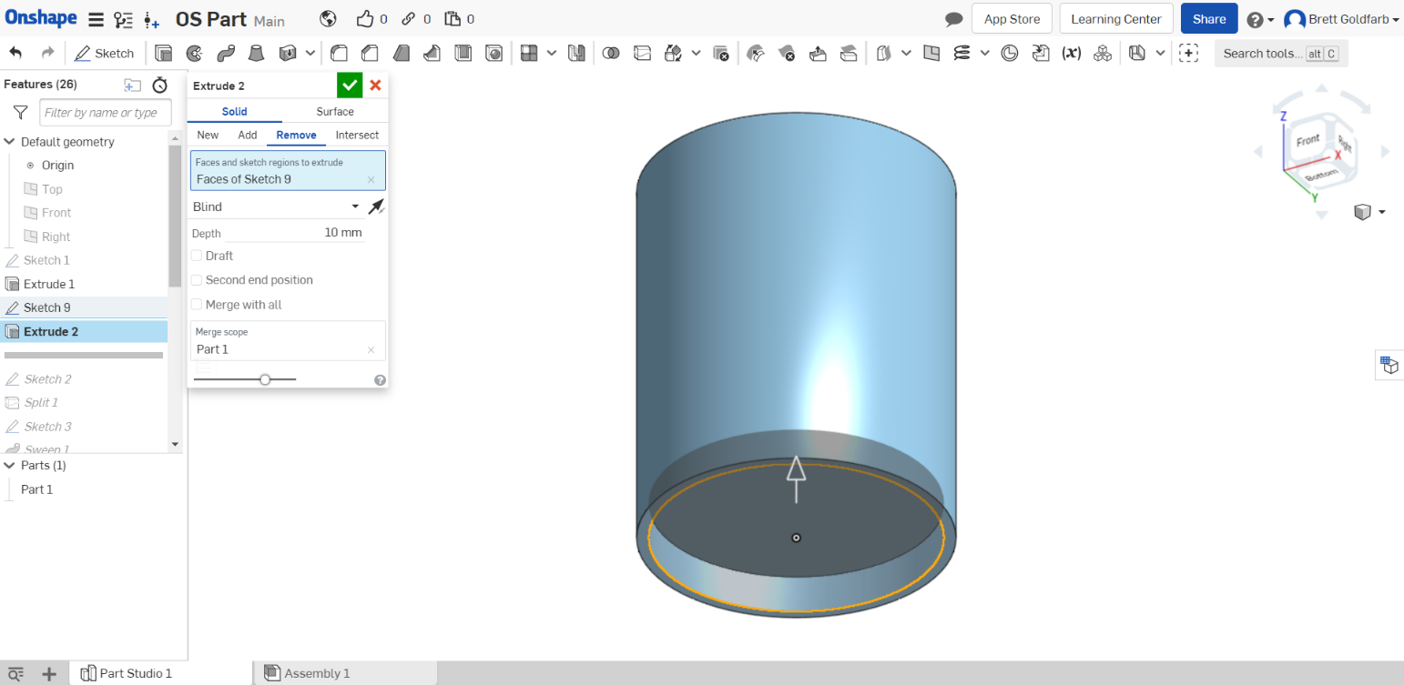 solidworks_vs_onshape-OnshapeExtrudeCut