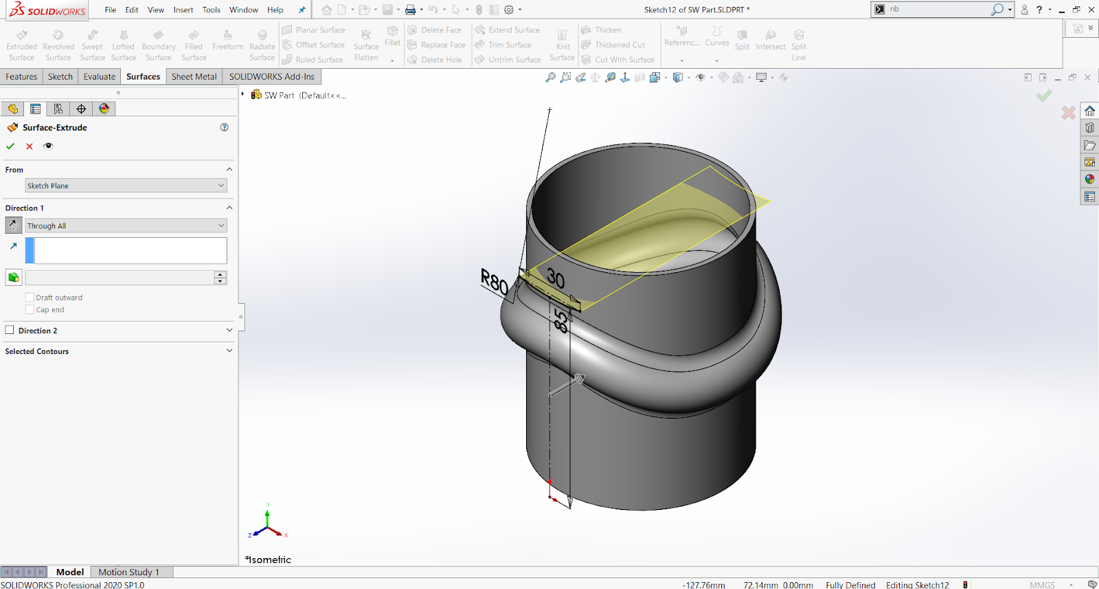 solidworks_vs_onshape-SolidworksSurfaceExtrude